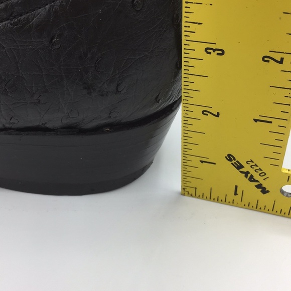 Ladies Full Ostrich Quill  W/ Hand Stitched Upper - Picture 12 of 14